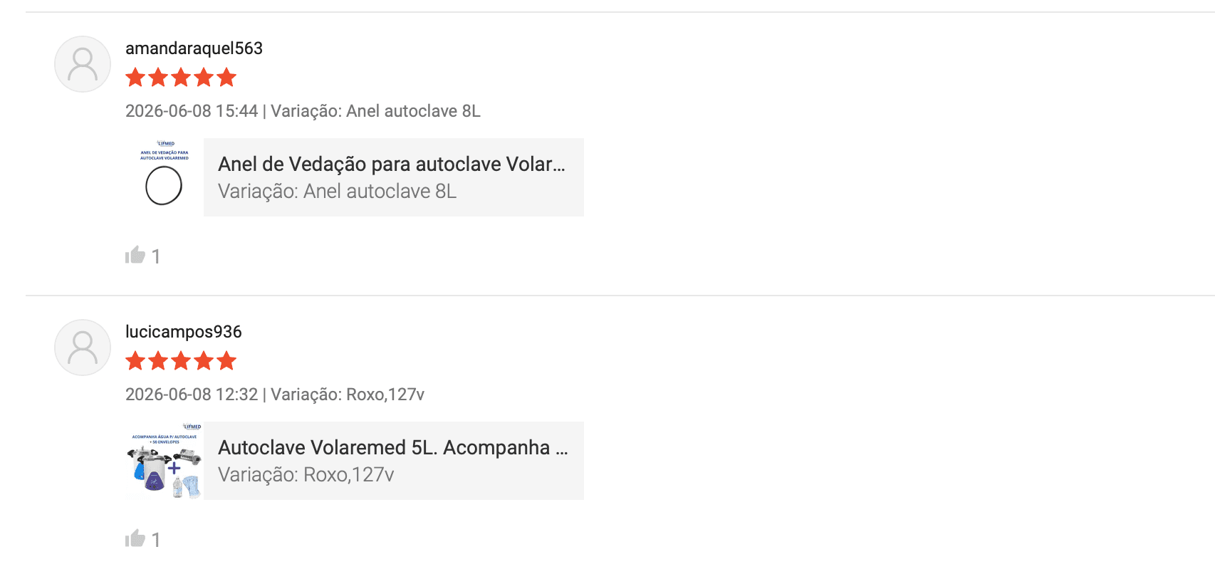 Feedback de cliente 8
